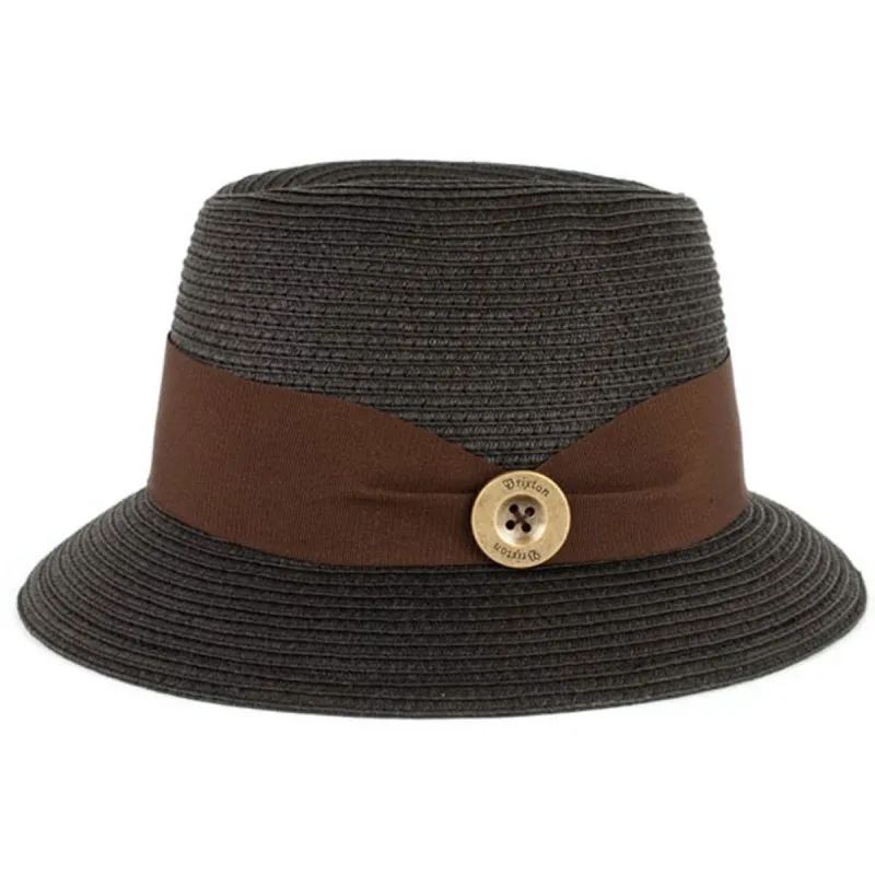 Brixton - Parlor Black Women's Straw Hat sold by Old Glory