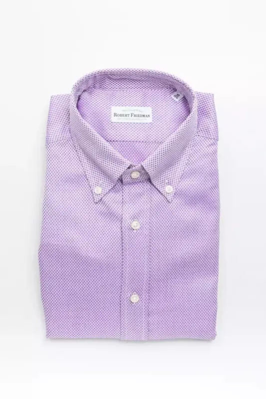 Pink Cotton Men Shirt sold by Louxly