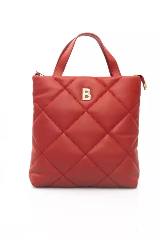 Red Polyethylene Women Shoulder Bag sold by Louxly