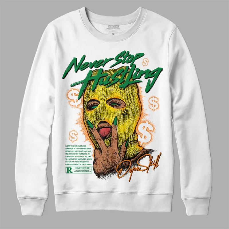 Dunk Reverse Brazil DopeSkill Sweatshirt Never Stop Hustling Graphic sold by DopeSkill