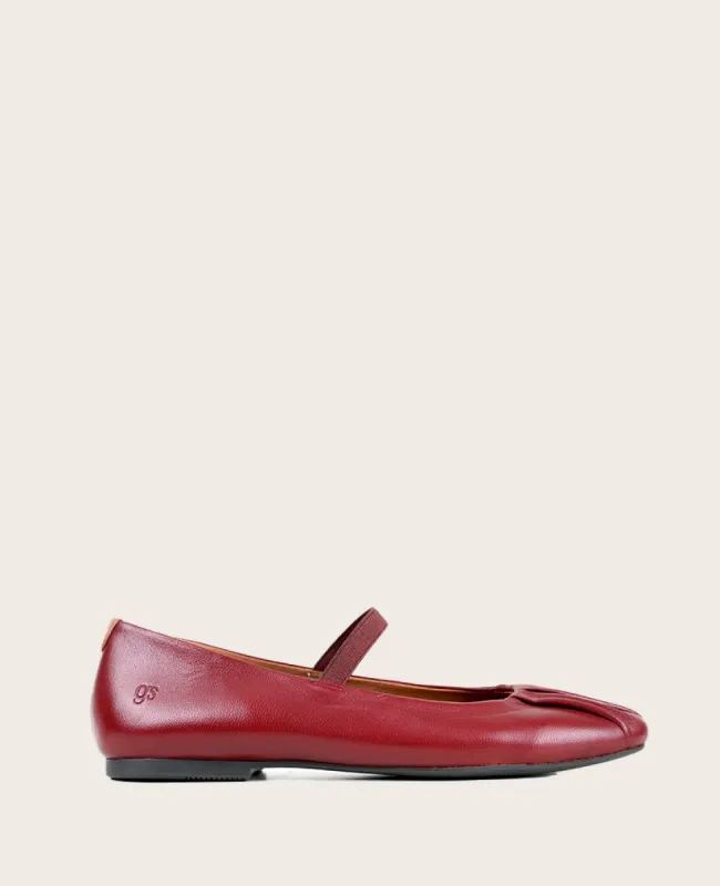 GENTLE SOULS - Walden Leather Pleated Toe Mary Jane Flat sold by Kenneth Cole