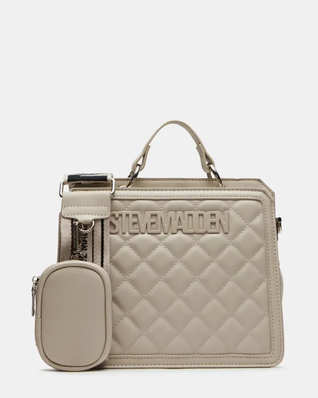 Steve Madden【センスUP】EVELYN バッグ EVELYN CHARMS Black/Black Women's Top-Handle Crossbody Bag