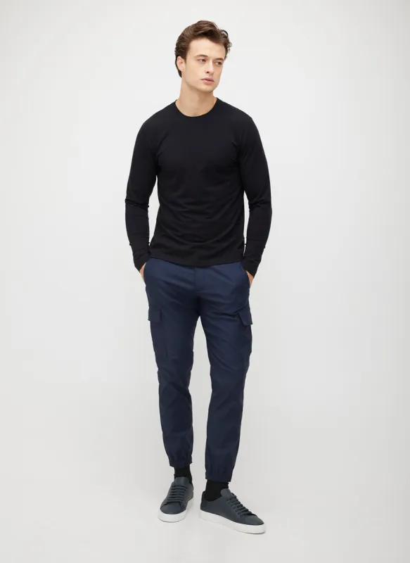 Stanton Long Sleeve Crew Tee sold by Kit and Ace