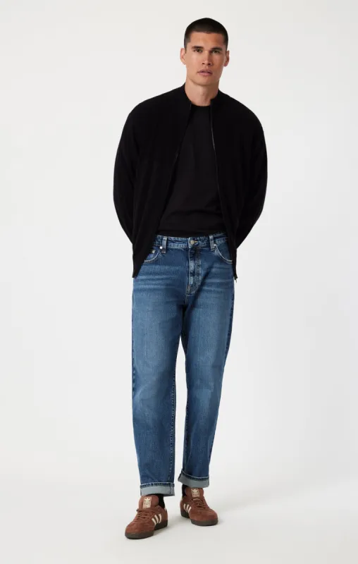 MARCEL LOOSE STRAIGHT LEG IN MID BRUSHED CLASSIC BLUE sold by Mavi