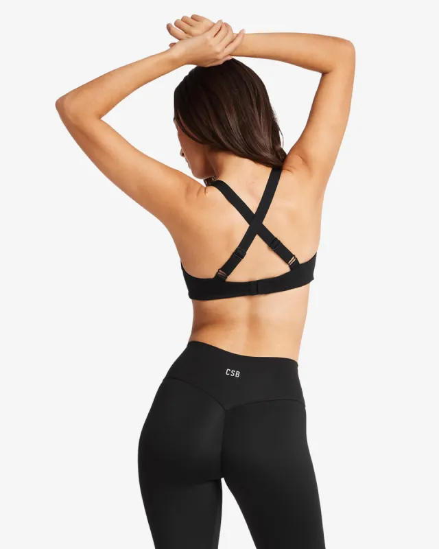 Serenity Naomi Crop | Black sold by Crop Shop Boutique