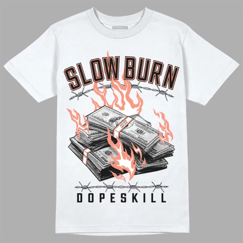 Dunk Amber Brown DopeSkill T-Shirt Slow Burn Graphic sold by DopeSkill