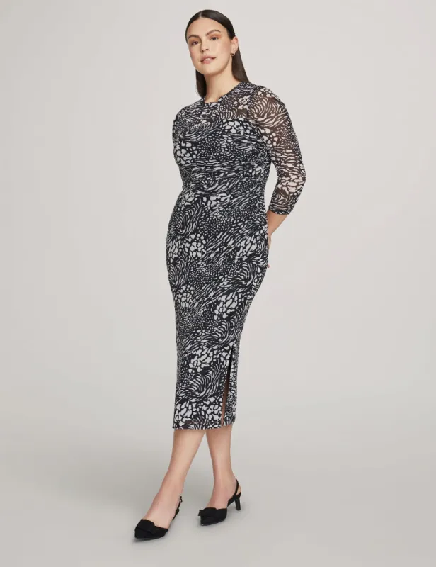Side Ruched Midi Dress - Sale sold by Anne Klein
