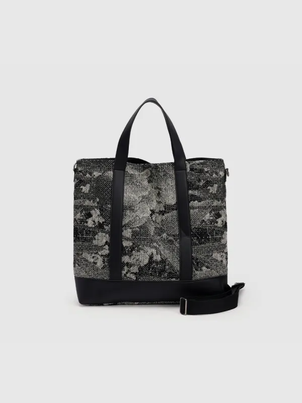 Printed Tote Bag sold by Urban Revivo