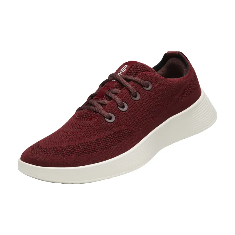 Men's Tree Runner Go - Thunder Red (Natural White Sole) sold by allbirds