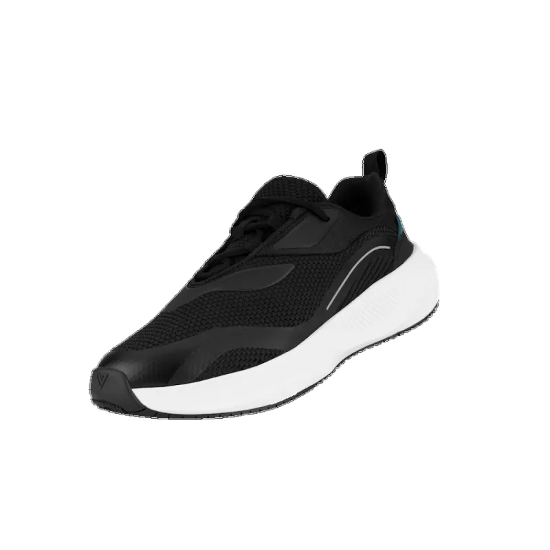 Men's Tidal Sneaker - Black on White sold by Vessi