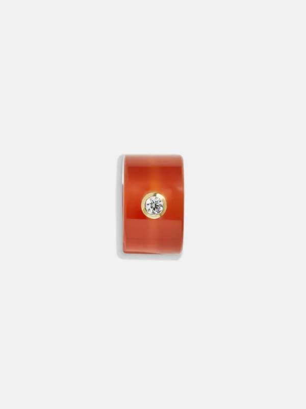Semi-Precious Bead Charm - Red sold by BaubleBar