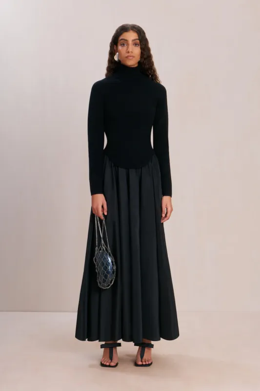 ROSALEE SKIRT - BLACK sold by Cult Gaia