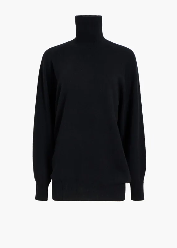 Percy Sweater in Black sold by KHAITE