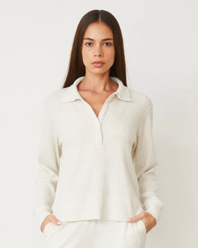 Brushed Thermal Henley sold by Monrow