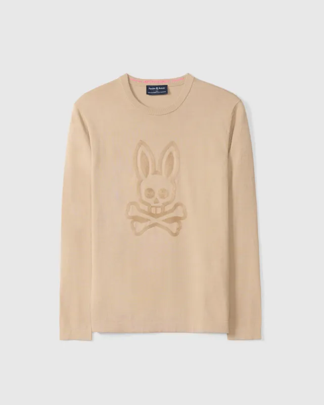 MENS CORY CHAINSTITCH COTTON SWEATER - B6E893D200 sold by Psycho Bunny