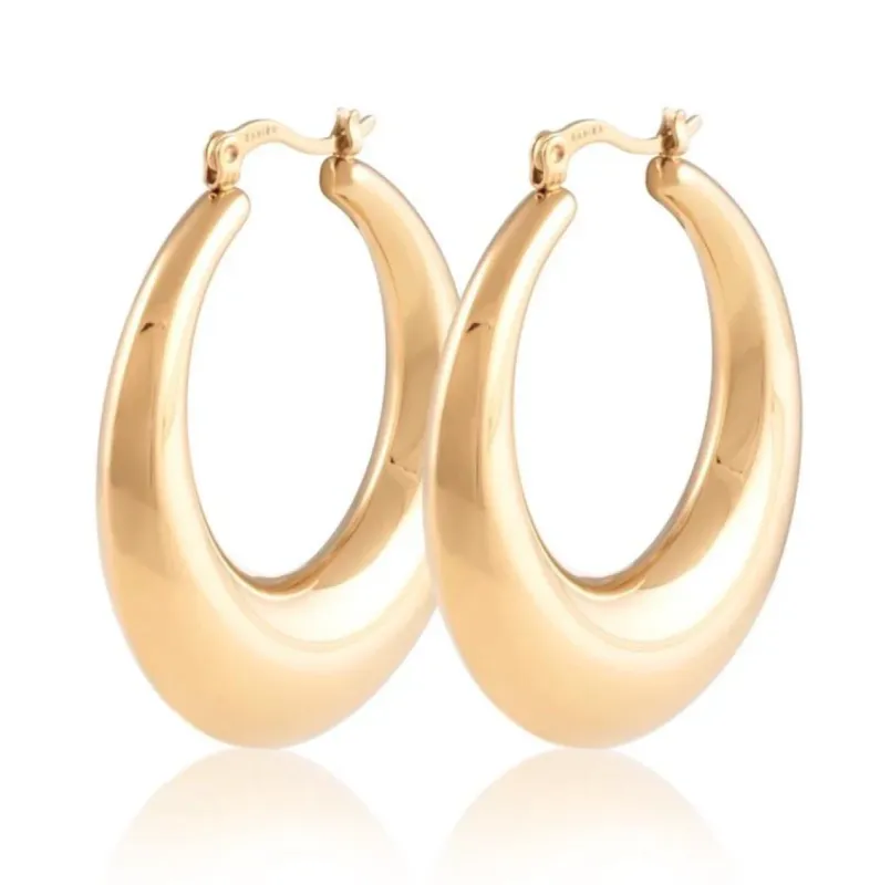 Maddie Hoops | Sahira Jewelry sold by North & Main Clothing Company