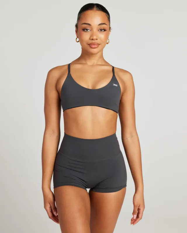 Aura Lite Bra - Charcoal sold by Elite Eleven