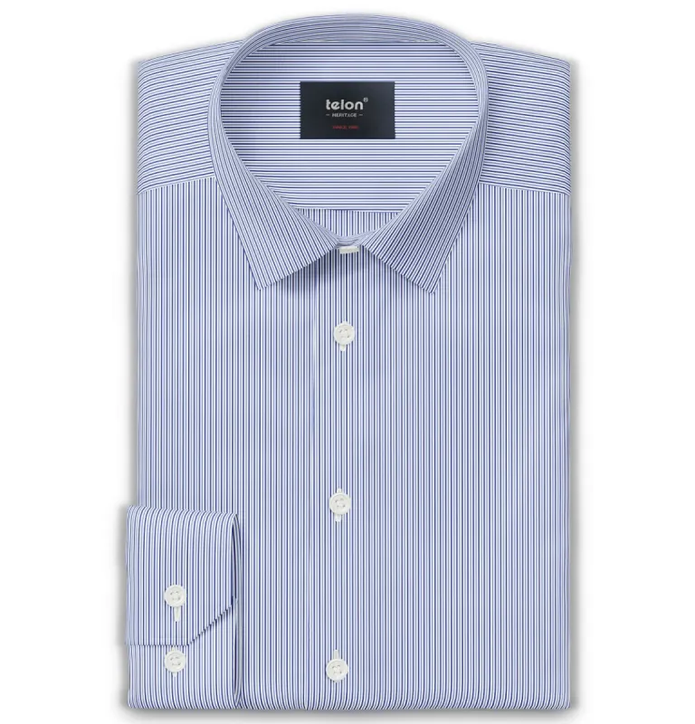 Luxury Pure Cotton - Long Sleeve - Nautical Stripe sold by Airthreads