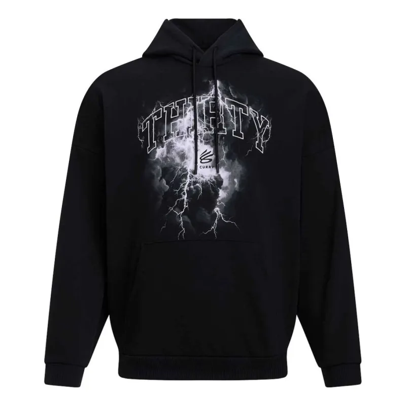 Under Armour Curry Tour Graphic Hoodie 'Black White' 6003495-001 sold by KicksCrew