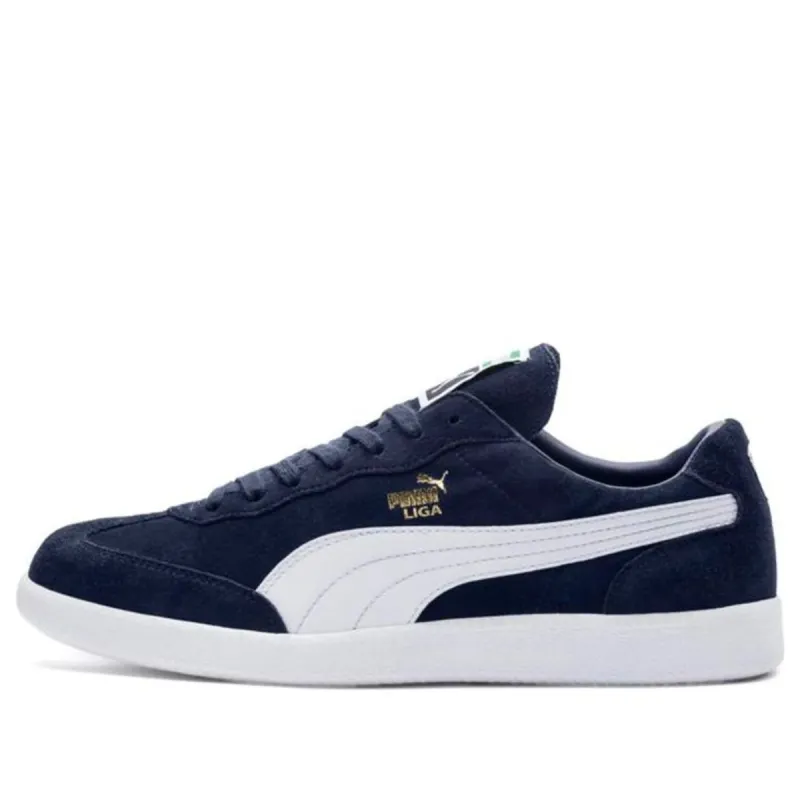 PUMA Liga Suede 'Navy White' 366623-03 sold by KicksCrew