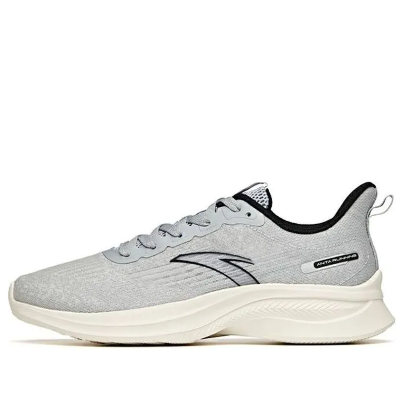 ANTA Running Shoes 'Grey Black White' 112235570S-3 sold by KicksCrew