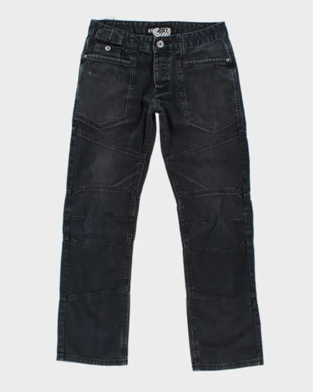 Vintage Multi Panelled Slim Fitting Jeans - W30 L29 sold by Rokit