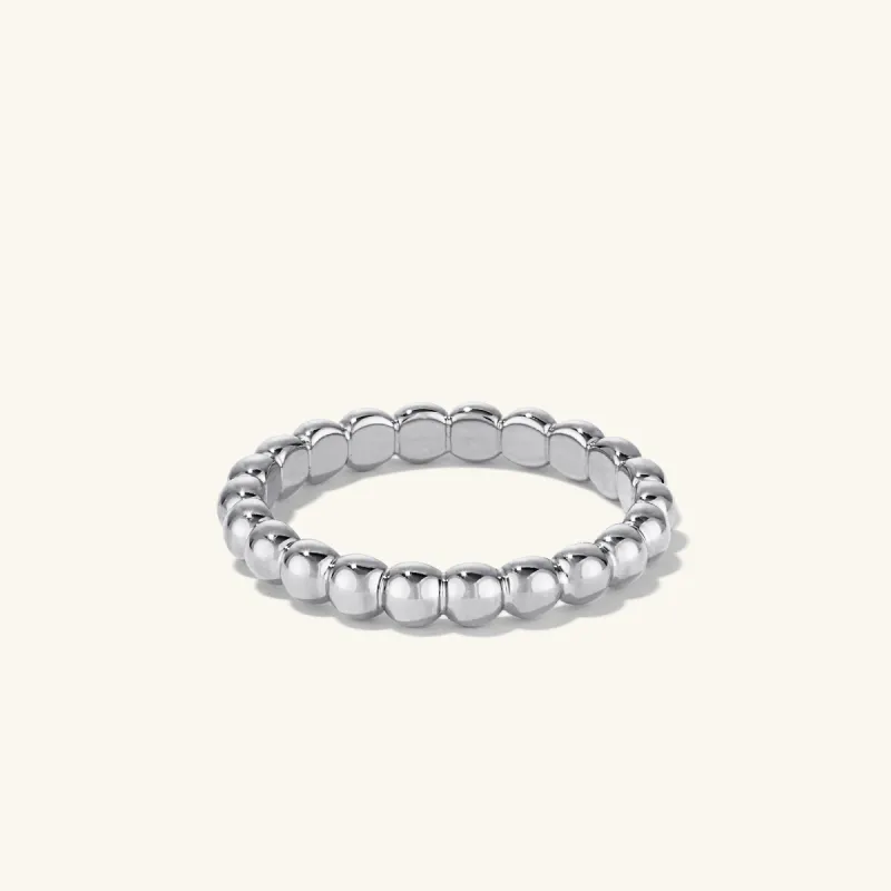 Metallic Sphere Ring sold by Mejuri