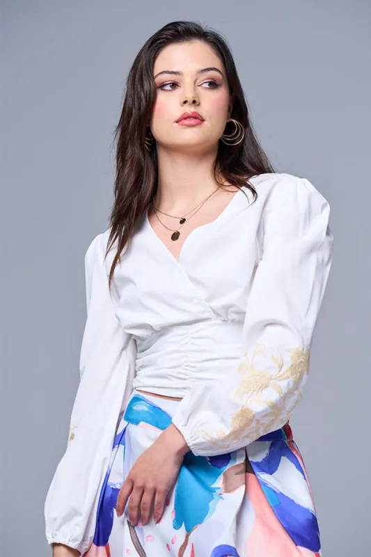 Long sleeve blouse sold by Rage