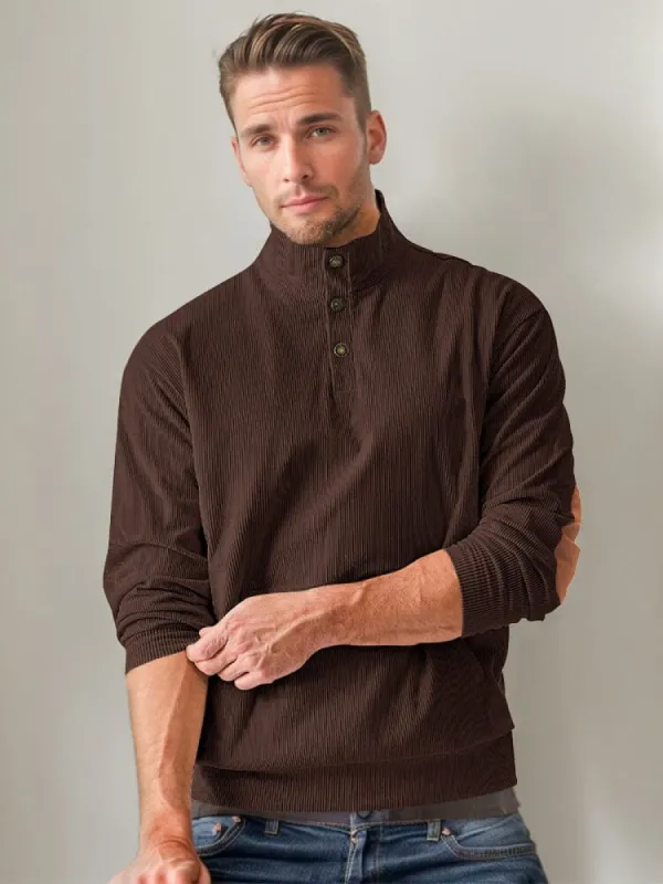 Casual Corduroy Comfort Sweatshirt sold by Coofandy