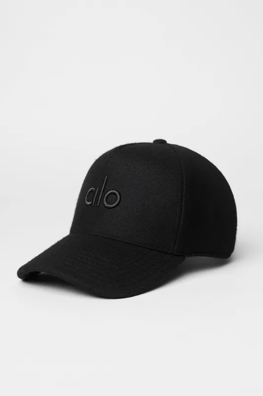 Wool District Trucker Hat - Black sold by Alo Yoga