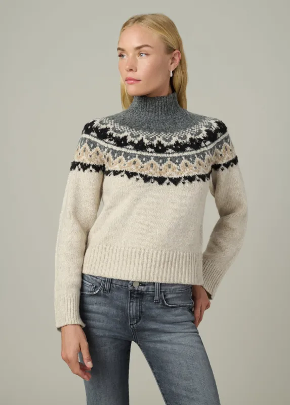 THE CELESTE FAIR ISLE SWEATER sold by Joe's Jeans