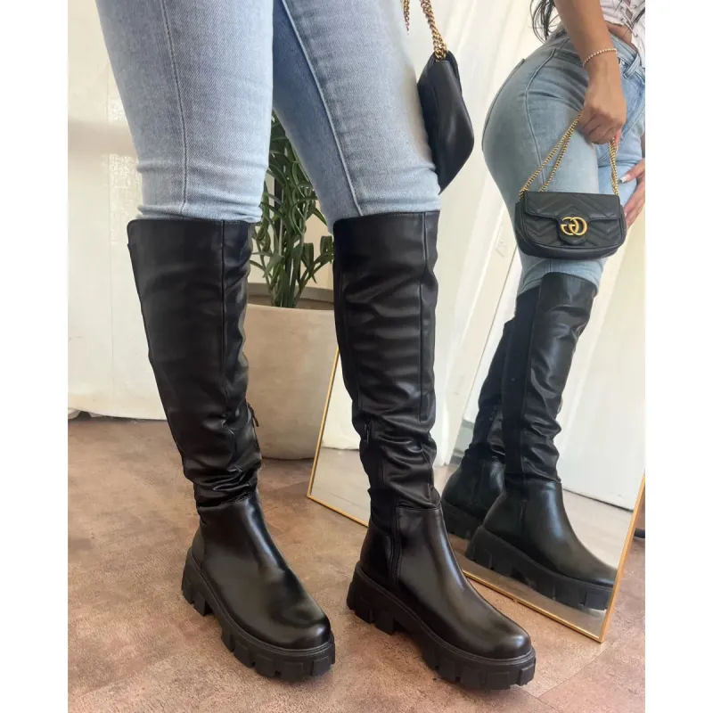 Premo Boots (Black) sold by OOTDFash