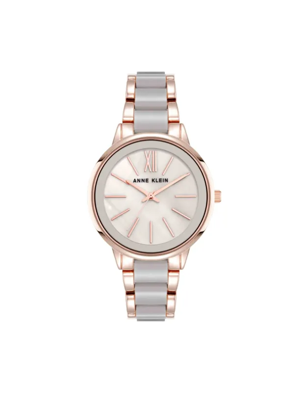 Marbleized Acetate Bracelet Watch sold by Anne Klein