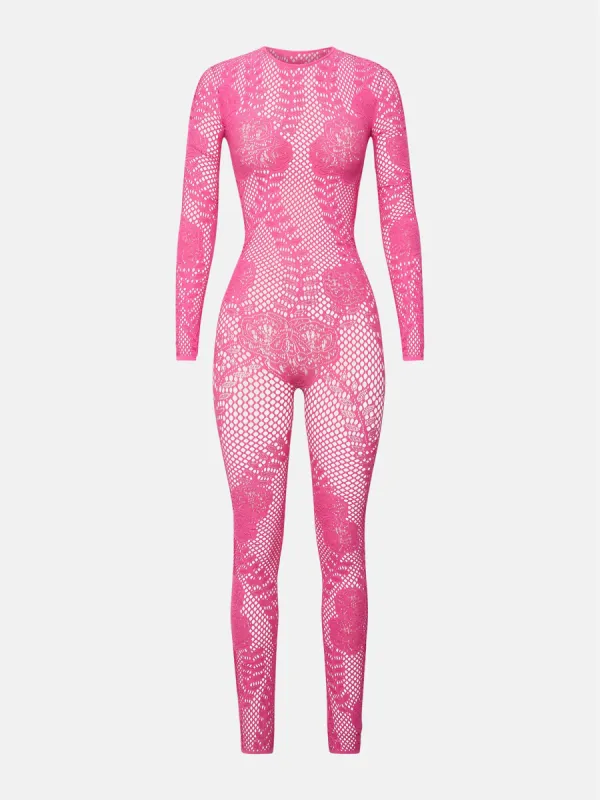 Hen Jumpsuit Pink sold by Poster Girl