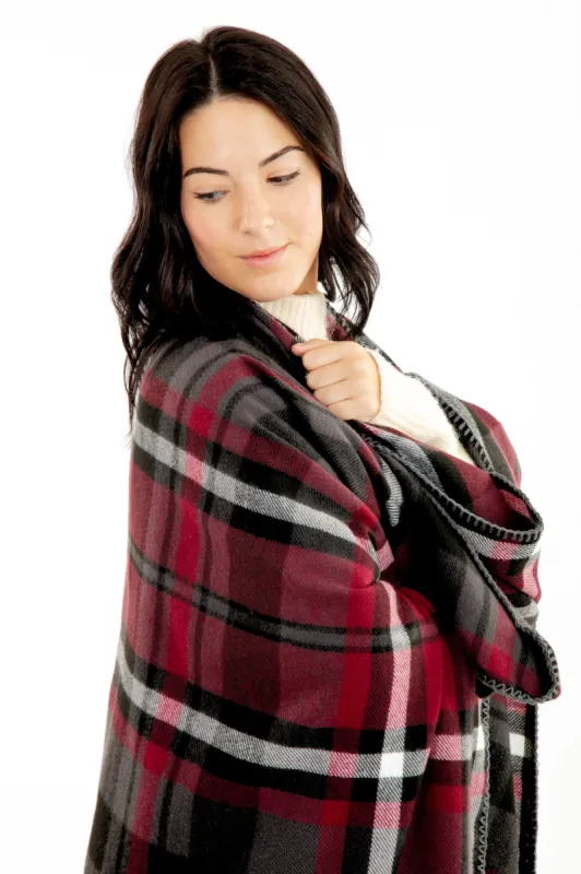 Camile - Poncho Scarf sold by Just Cozy