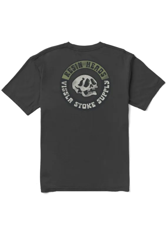 Resin Heads Premium Organic Pkt Tee sold by VISSLA