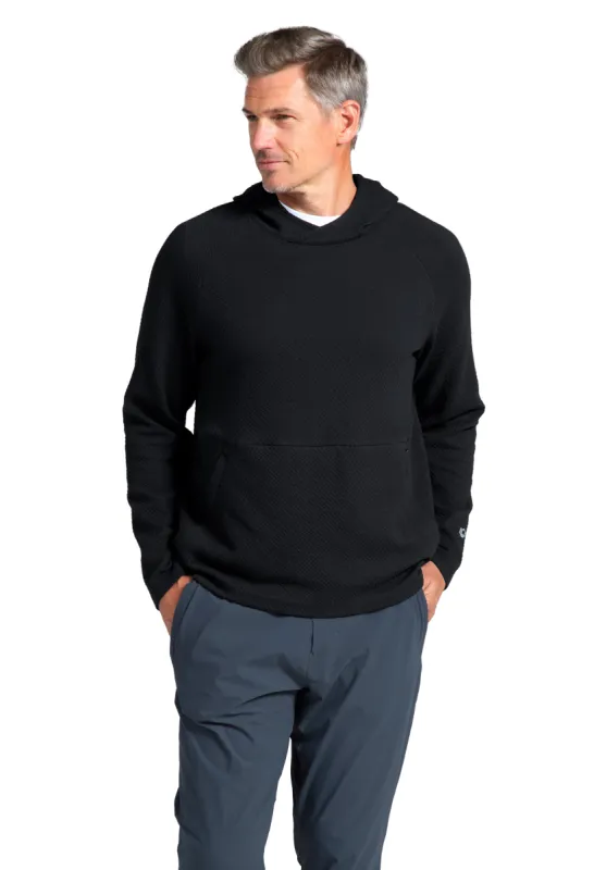 Solid Men's Popcorn Stitch Hoody 2.0 sold by IBKUL
