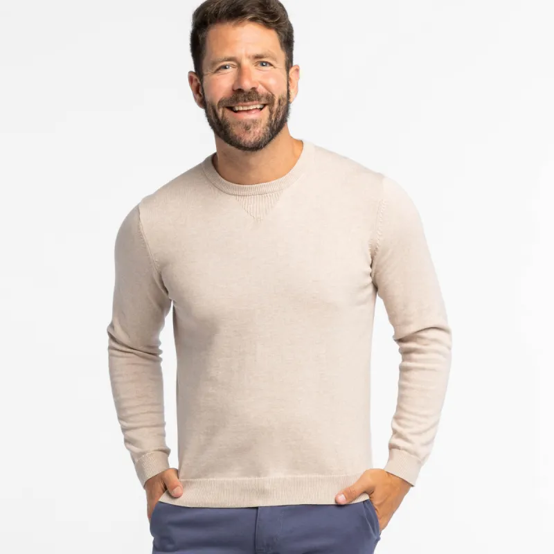 Dune Cotton Crew Neck Sweater sold by Ash & Erie