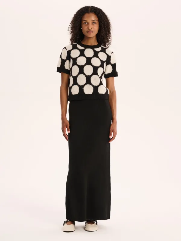 Lexi Top in Mono Spot sold by Omnes