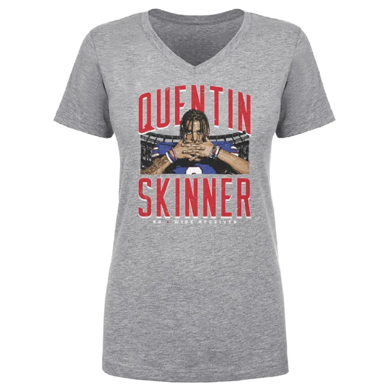 Quentin Skinner College Player Name WHT sold by 500 Level