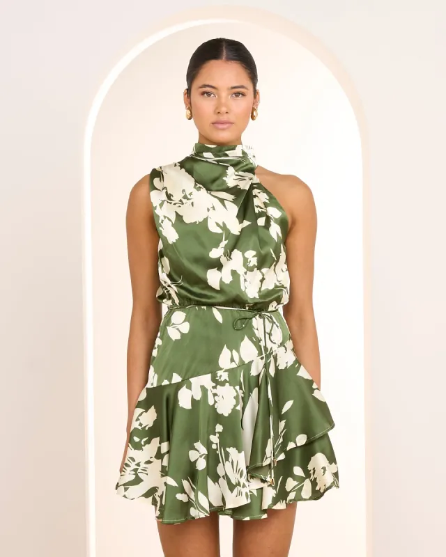 Vanya Frill Hem Mini Dress sold by Pilgrim