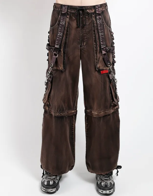 JUNGLELAND PANT BLACK STEAM WASH sold by Tripp nyc