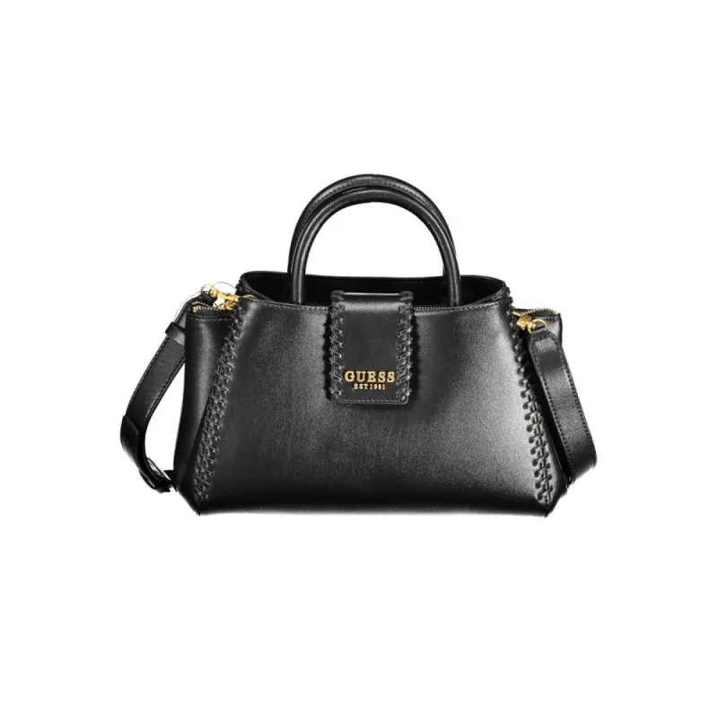 Black Polyethylene Handbag sold by Louxly
