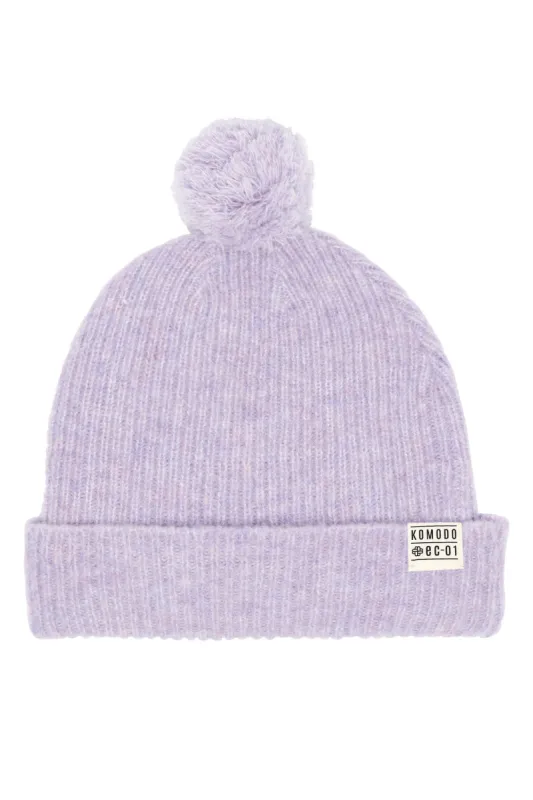 KAORI - Recycled Wool Blend Hat Light Heather sold by Komodo Fashion