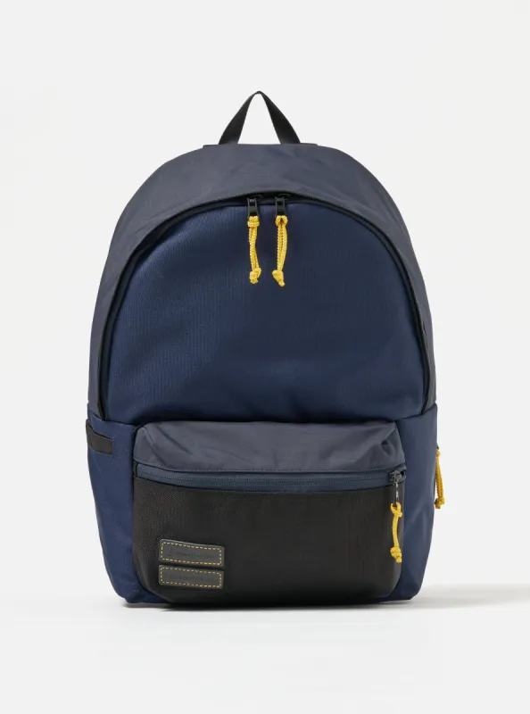 master-piece x Universal Works Backpack in Navy Recycled Tech Canvas sold by Universal Works