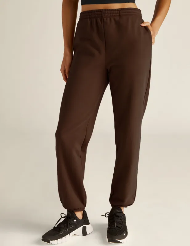 On the Go Fleece Jogger sold by Beyond Yoga