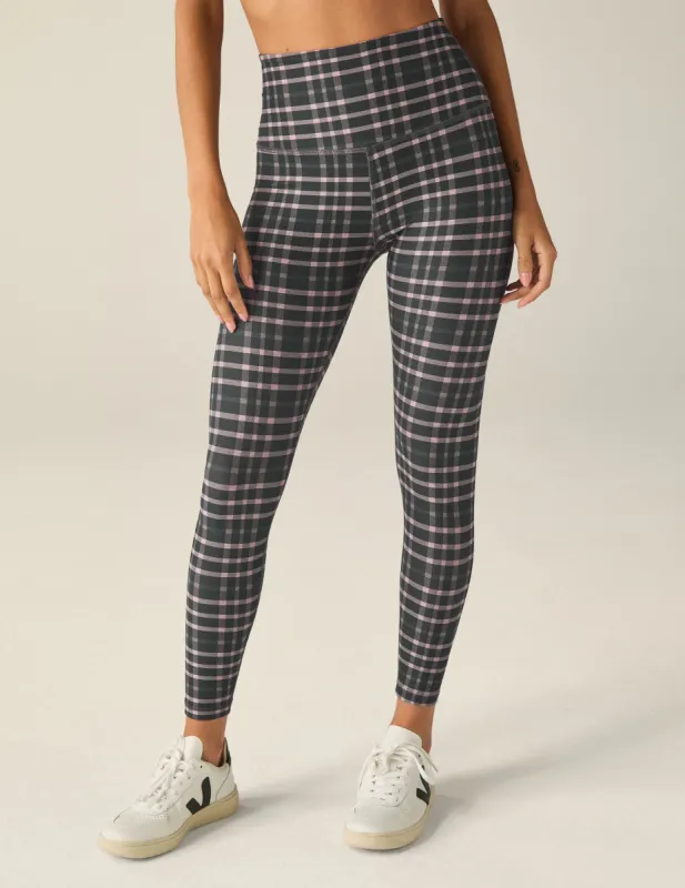 Preppy Plaid SoftMark High Waisted Midi Legging sold by Beyond Yoga