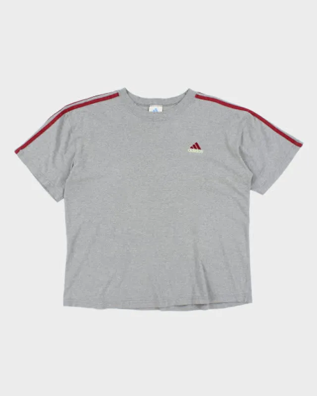 Vintage 2000's Adidas 3 Stripe T-Shirt - M sold by Rokit