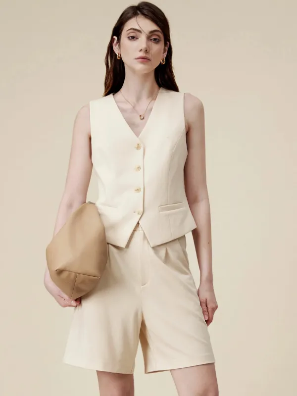 Amoretu Classic Stretch Suit Vest sold by Amoretu