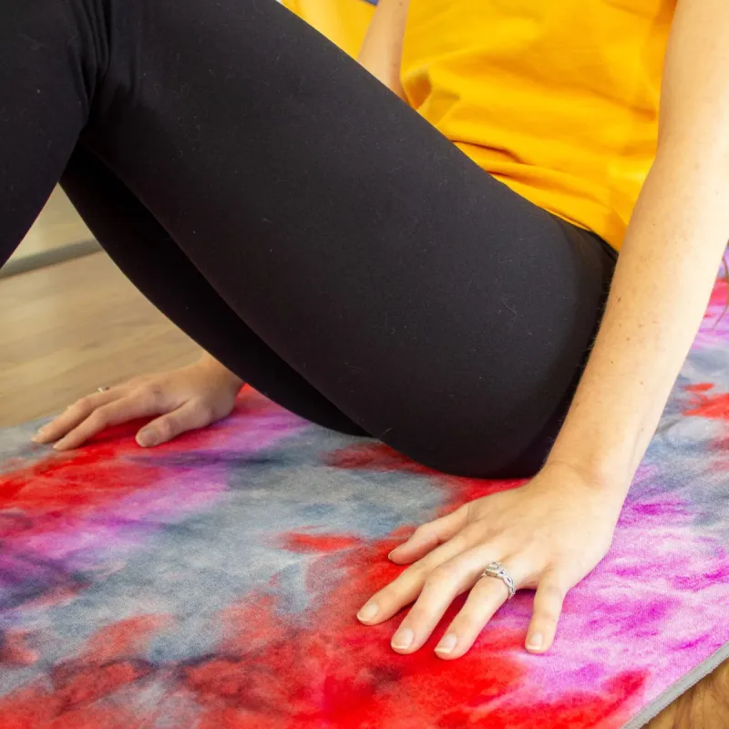 Tie-Dye Yoga Towel & Travel Bag sold by Roxie’s Picks